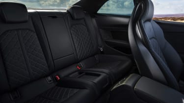 Audi S5 Coupe rear seats