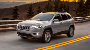 The 2018 Cherokee has a revised front end