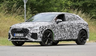 Audi RS Q3 Sportback front three quarter dynamic prototype