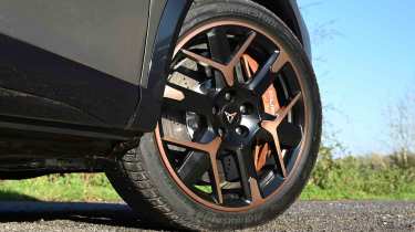 Cupra Formentor facelift UK alloy wheels