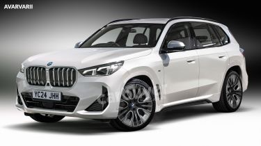 BMW X3 render - front