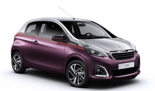 Peugeot 108 hatchback 2014 front quarter static
