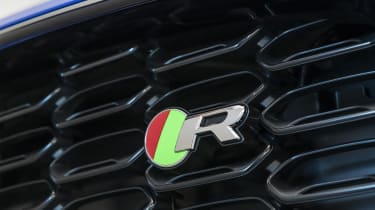 2020 Jaguar F-Type R badge