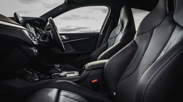 BMW M235i Gran Coupe saloon front seats