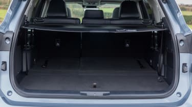 Toyota Highlander SUV boot with five seats