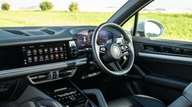Porsche Cayenne SUV dashboard