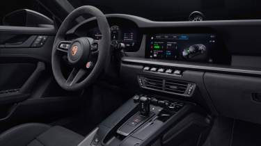 Porsche 911 992.2 black interior