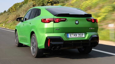 BMW X2 rear dynamic