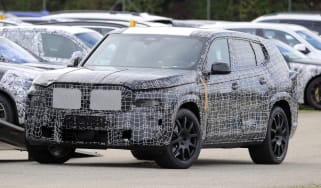 BMW X8 SUV prototype front view