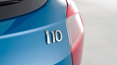 2020 Hyundai i10 badge