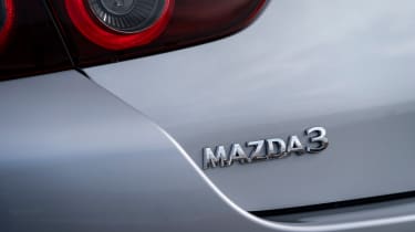 Mazda3 Fastback saloon rear badge