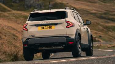 Dacia Duster UK rear handling