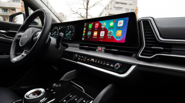 2022 Kia Sportage Apple CarPlay screen