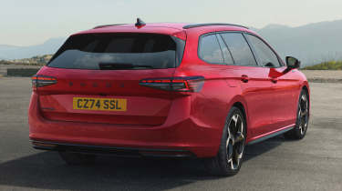 Skoda Superb Estate SportLine rear