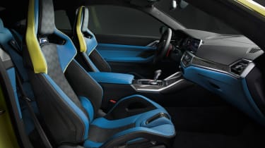 2021 BMW M4 Competition Coupe - interior side on view