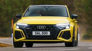 Audi RS 3 Saloon driving - front