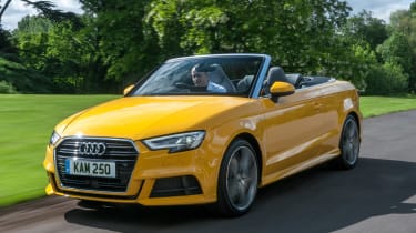 Audi A3 Cabriolet driving