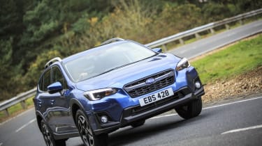The Subaru XV SUV competes in a popular sector against rivals like the Peugeot 3008, SEAT Ateca and Nissan Qashqai