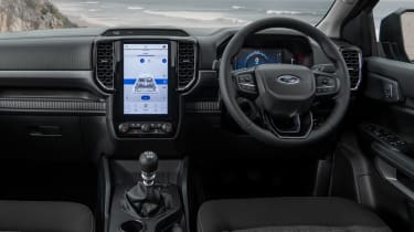 2022 Ford Ranger interior