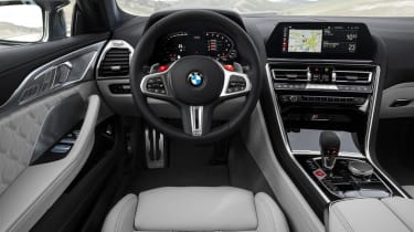BMW M8 Gran Coupe interior 