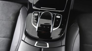 Infotainment is controlled by a central rotary controller, via voice control or using steering wheel mounted buttons