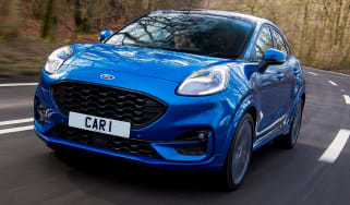 Ford Puma SUV front tracking