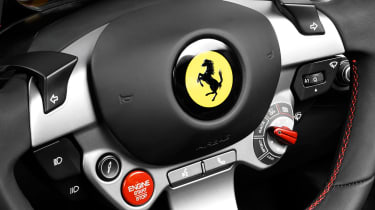 It has Ferrari&#039;s manettino switch which changes the car&#039;s dynamics