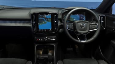Volvo XC40 facelift interior