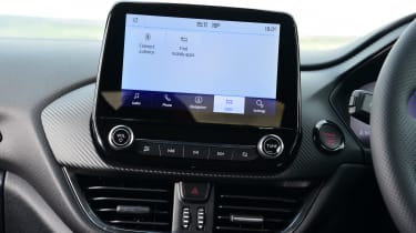 2022 Ford Fiesta ST touchscreen
