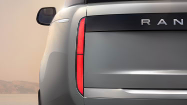 Range Rover Electric tail light detail