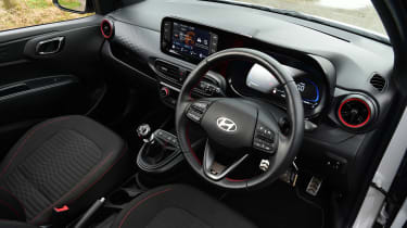 Hyundai i10 N Line steering wheel