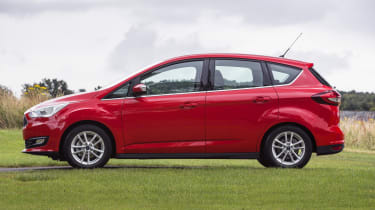 A high roof gives extra headroom for all occupants of the C-MAX compared to a regular hatchback