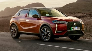 DS 3 E-Tense front 3/4 static