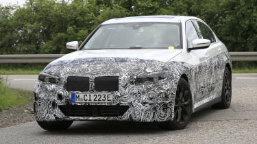 Electric BMW 3 Series in development - front