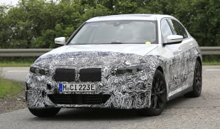 Electric BMW 3 Series in development - front