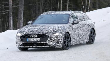 Audi A4 Avant spy shot