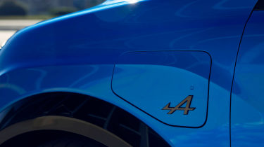 Alpine A290 badges