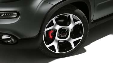 2020 Fiat Panda Sport - front alloy wheel