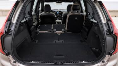 Volvo XC90 boot seats down