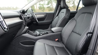 Volvo XC40 SUV front seats