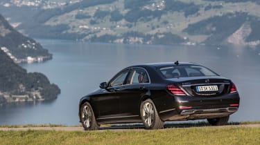 The S-Class is available in plug-in hybrid, with an all-electric range of around 30 miles 