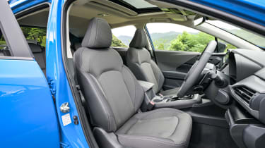 New Subaru Crosstrek front seats