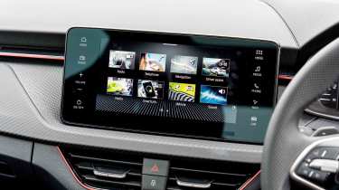 Skoda Kamiq infotainment 