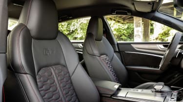 Audi RS7 front seats