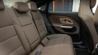 Mercedes CLA rear seats