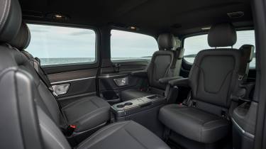 Mercedes V-Class interior passengers