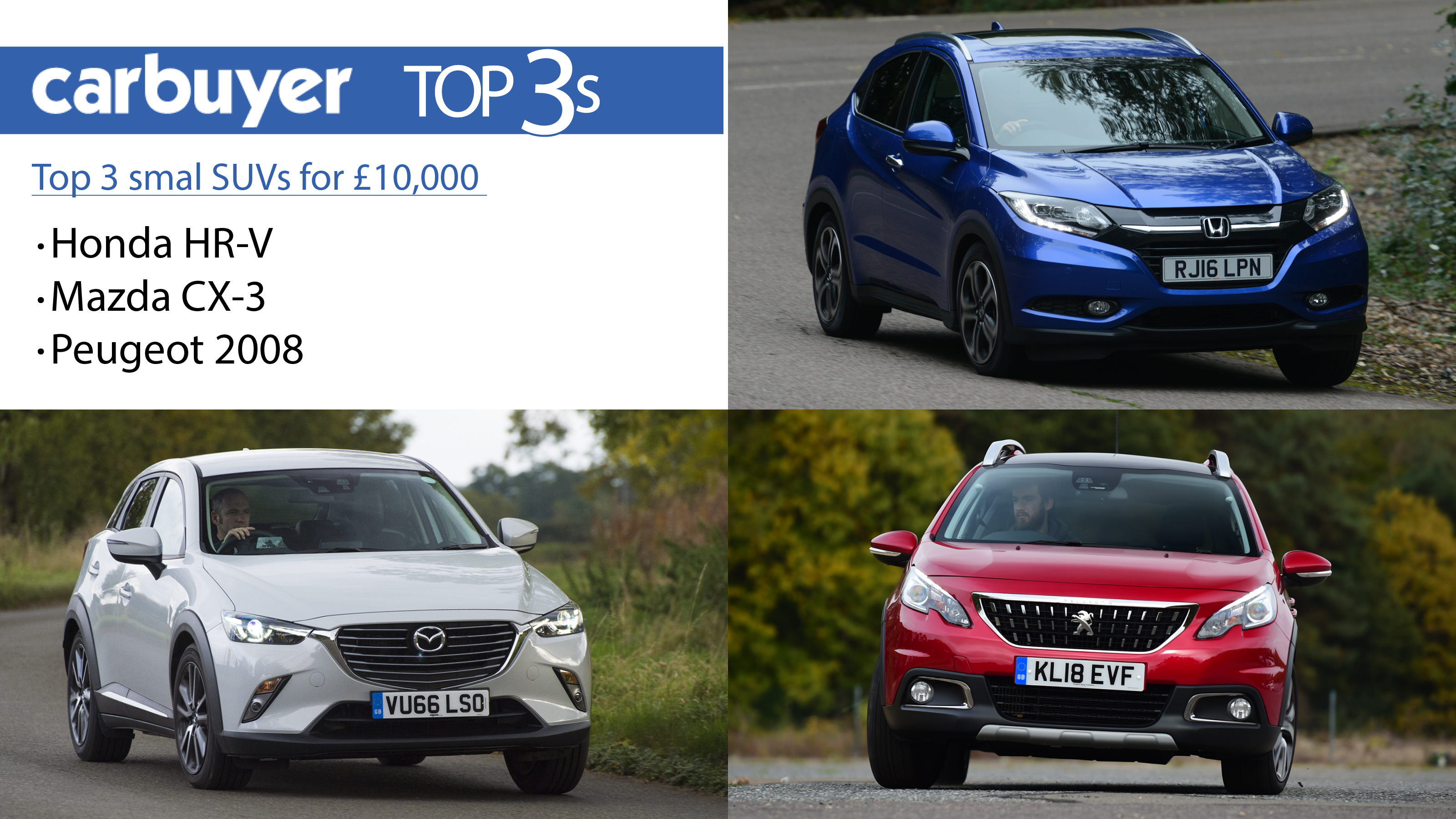 Top 3 Used Small Suvs For 10 000 Carbuyer