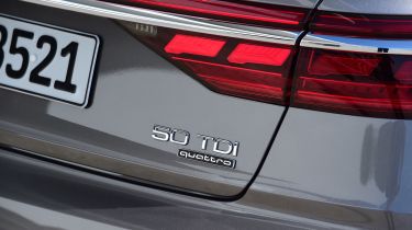 Audi&#039;s latest engine labelling system continues to baffle, though. The 3.0-litre diesel is the 50 TDI – 55 TFSI the petrol.