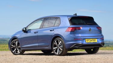 Volkswagen Golf facelift rear 3/4 static