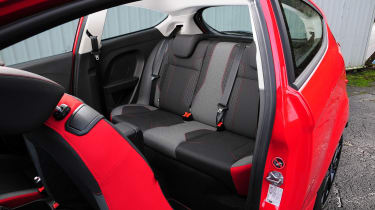 Ford Fiesta Zetec S back seats
